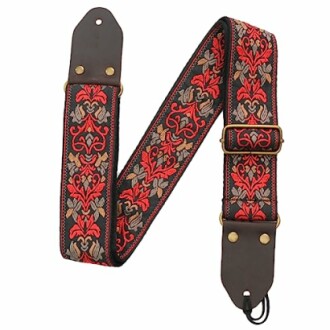 Embroidered Guitar Strap