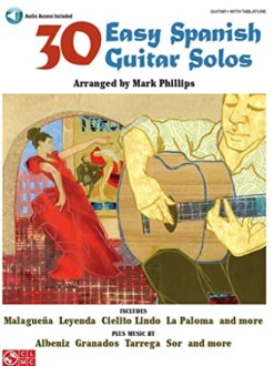 Easy Spanish Guitar Solos Book